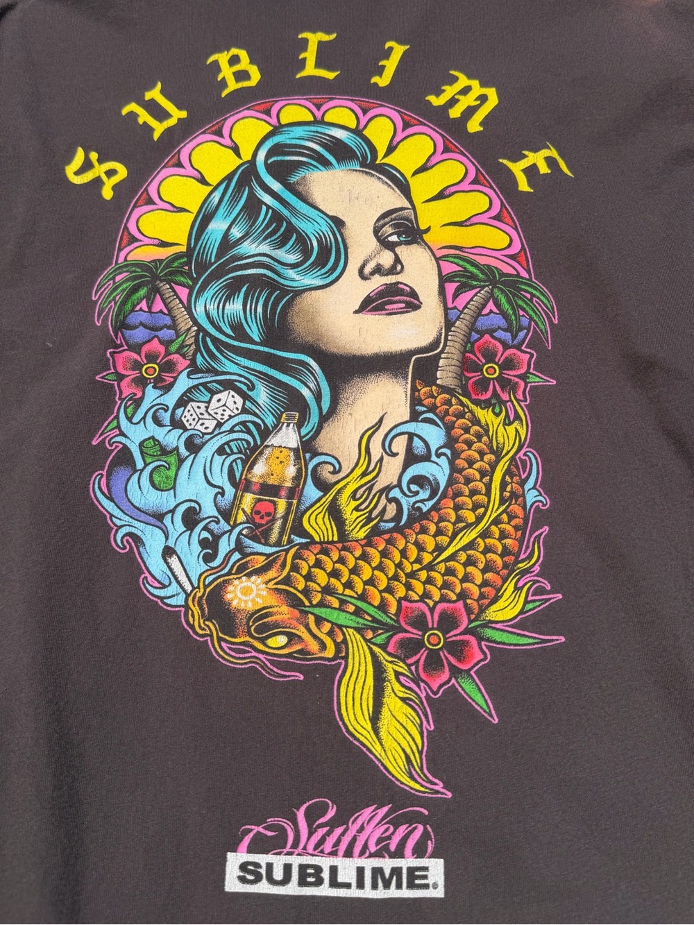 Authentic Sublime x Sullen Art Collective 2017 Long Sleeve T-Shirt